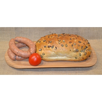 Drewniana taca  do  serwowania  .